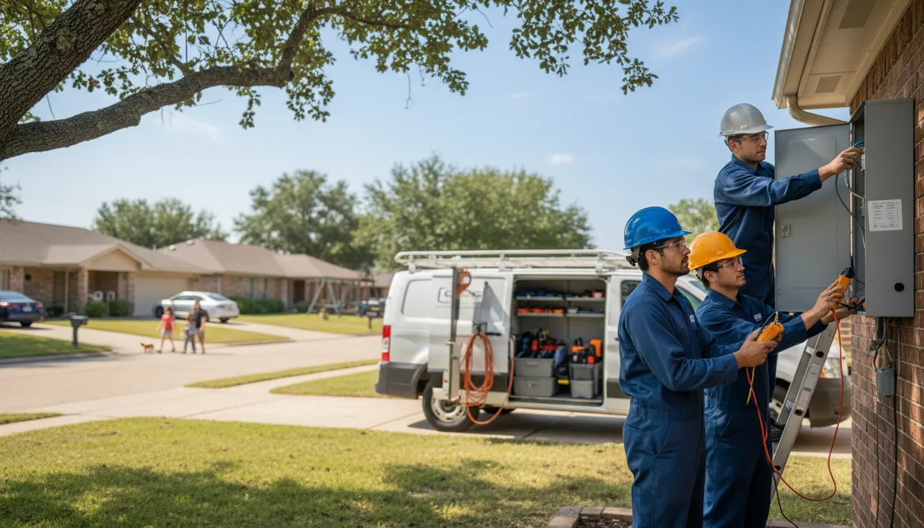 Certified electrician providing emergency electrical services in Evansport, OH